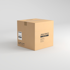 牛皮纸包装盒快递纸箱样机