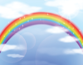 彩虹背景