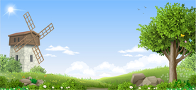 农场风车