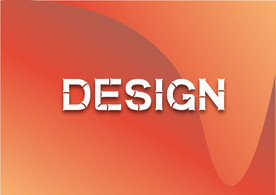 暖色调渐变kv背景设计