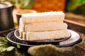 滋粑美食零食背景海报素材