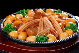 红烧卤蛋美食食材背景海报素材