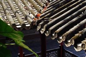 复古建筑地标旅游背景海报素材