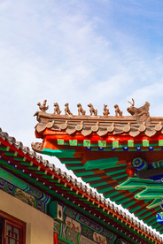 复古建筑地标旅游背景海报素材