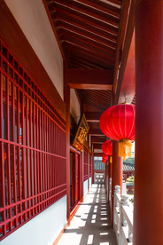 复古建筑地标旅游背景海报素材