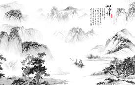 山水装饰画