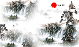 山水装饰画