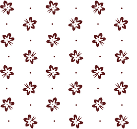 简单抽象蝴蝶花