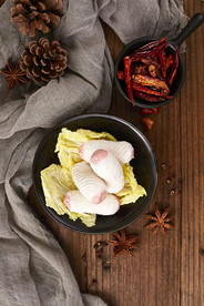 白菜火锅食物食材海报素材