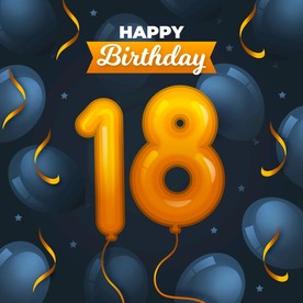 生日背景 生日派对 生日气球图