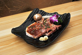 碳火烤肉  美食素材