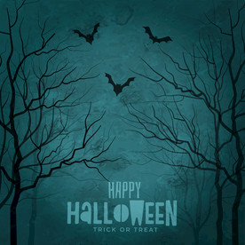 万圣节 鬼怪 蝙蝠