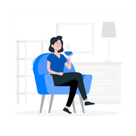 人物插图 扁平办公人物矢量插图