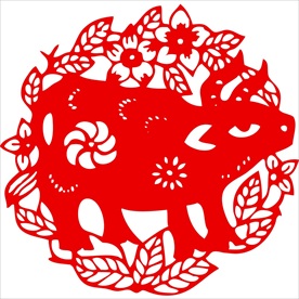 生肖牛剪纸
