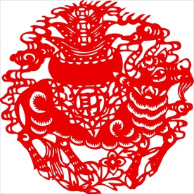 生肖牛剪纸