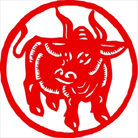 生肖牛剪纸
