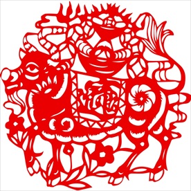 生肖牛剪纸