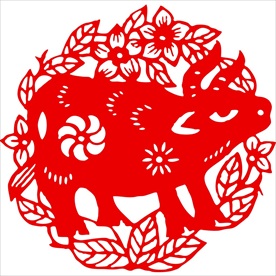 生肖牛剪纸