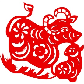 生肖牛剪纸