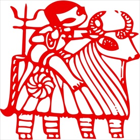 生肖牛剪纸