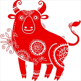 生肖牛剪纸