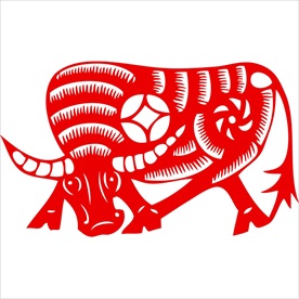 生肖牛剪纸