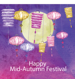 中秋插画EPS矢量