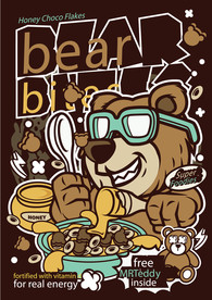 卡通人物漫画T恤印花矢量