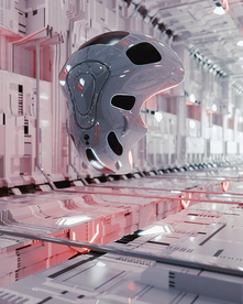 大气科幻特效场景图案