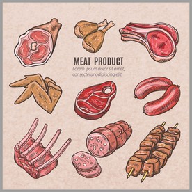 肉  肉制品  鲜肉食品