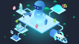 科技数据金融商务互联网AI矢量