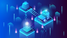 科技数据金融商务互联网AI矢量