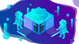 科技数据金融商务互联网AI矢量