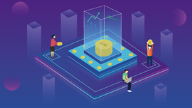 科技数据金融商务互联网AI矢量