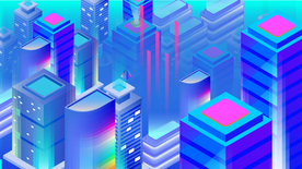 科技数据金融商务互联网AI矢量