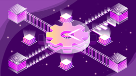 科技数据金融商务互联网AI矢量