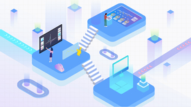 科技数据金融商务互联网AI矢量