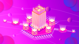 科技数据金融商务互联网AI矢量