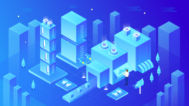 科技数据金融商务互联网AI矢量