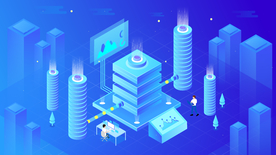 科技数据金融商务互联网AI矢量