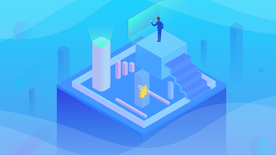 科技数据金融商务互联网AI矢量