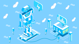 科技数据金融货币互联网AI矢量