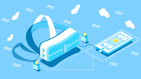 科技数据金融货币互联网AI矢量