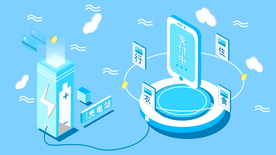 科技数据金融货币互联网AI矢量