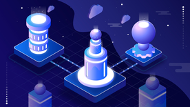 科技数据金融货币互联网AI矢量