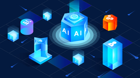 科技数据金融货币互联网AI矢量