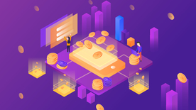 科技数据金融货币互联网AI矢量