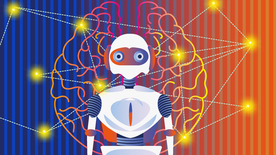 科技数据金融商务互联网AI矢量