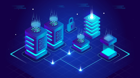 科技数据金融商务互联网AI矢量