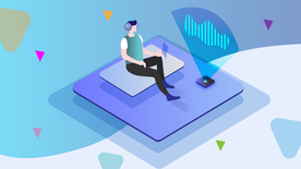 科技数据金融商务互联网AI矢量